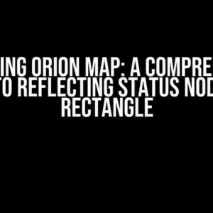 Mastering Orion Map: A Comprehensive Guide to Reflecting Status Nodes in a Rectangle