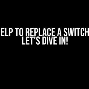 Need Help to Replace a Switch in C#? Let’s Dive In!