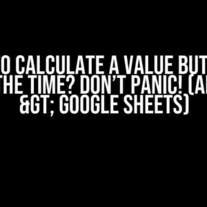 Trying to Calculate a Value but Getting NaN All the Time? Don’t Panic! (App Script > Google Sheets)